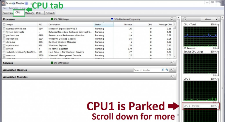 CPU Unpark download the new version for windows