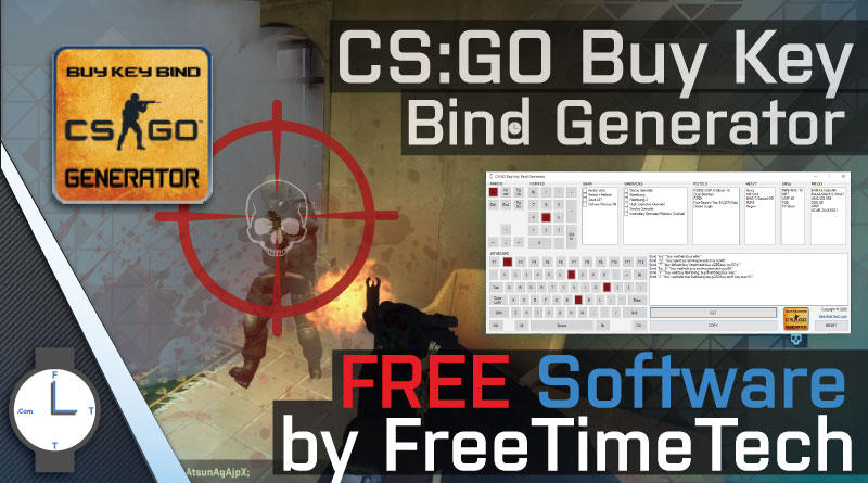 CS:GO - Buy Key Bind Generator FTT FreeTimeTech