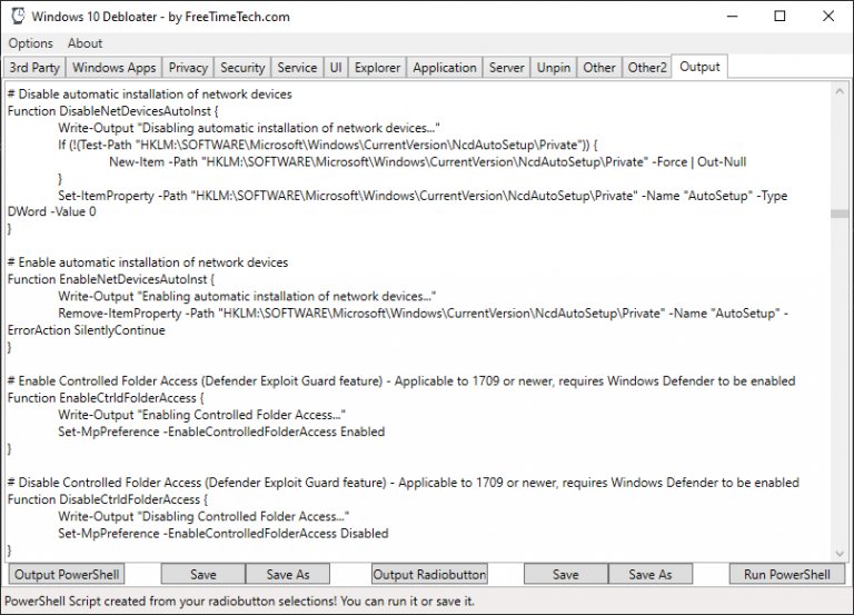 Windows 10 Debloater Tool Debloat GUI (Updated April 18, 2023! V2.6