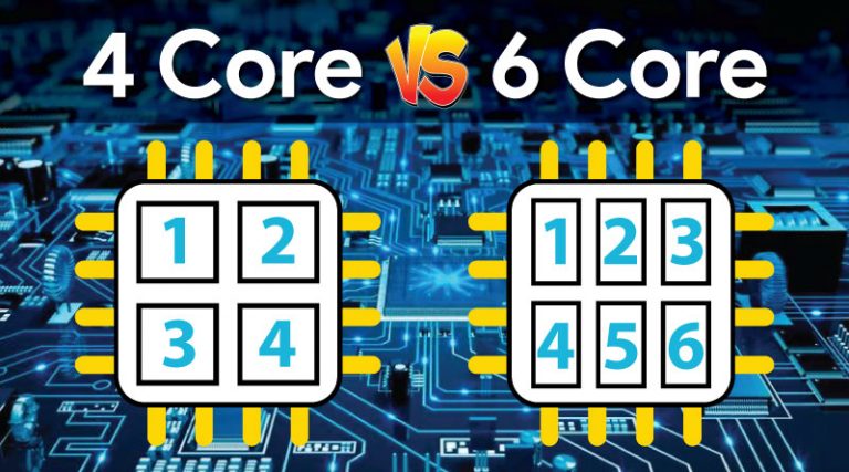 4 core versus 6 core - FreeTimeTech