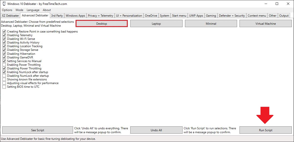 Windows 10 Debloater Tool Debloat GUI (Updated May 29, 2023! V2.6.2