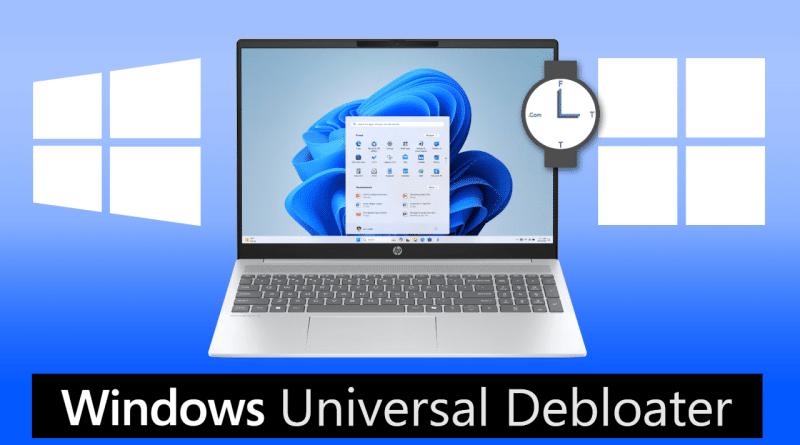 Windows Universal Debloater Tool | Debloat GUI (Updated Feb 22, 2024! V1.0)