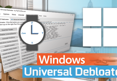 Windows Universal Debloater Tool | Debloat GUI (Updated Feb 22, 2024! V1.0.1)